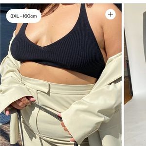 Djerf Avenue Mini Top Liquorice